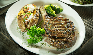 Bone-in ribeye steak